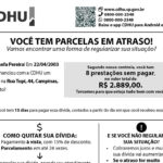 Notificação CDHU